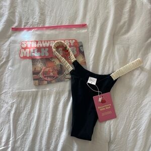 Strawberry Milk Mob Bikini Bottoms